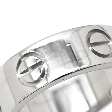 カルティエ Cartier LOVE ラブリング B4084700 ホワイトゴールド K18WG #48(JP8) リング 指輪 750 18K WG クラシックモデル 7.5号