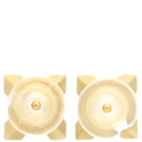 ノンブランド NON BRAND ダイヤモンド 0.555ct イエローゴールド K18YG ダイヤモンド ピアス 1粒 1石 スクエア プリンセスカット 18K 750 YG 両耳用