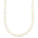 タサキ TASAKI パール 7.4-7.8mm パールホワイト×シルバー シルバー パール ネックレス TASAKI silver 真珠 ラウンドシェイプ