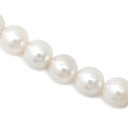 タサキ TASAKI パール 7.4-7.8mm パールホワイト×シルバー シルバー パール ネックレス TASAKI silver 真珠 ラウンドシェイプ