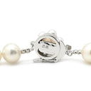 タサキ TASAKI パール 7.4-7.8mm パールホワイト×シルバー シルバー パール ネックレス TASAKI silver 真珠 ラウンドシェイプ