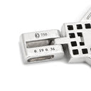 コンコルド CONCORD ダイヤモンド デザイントップ ブラック×ホワイトゴールド K18WG ダイヤモンド 色石 ペンダントトップ 750 18K WG ネックレストップ