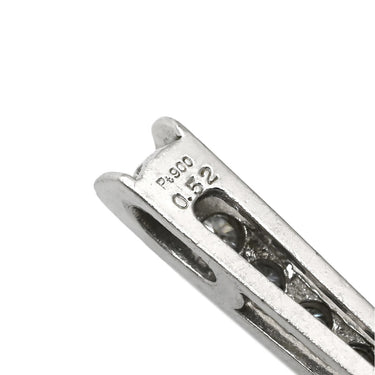 セイコー SEIKO ダイヤモンド プラチナシルバー Pt900 ダイヤモンド ペンダントトップ プラチナ Pt900 10P 10石 10粒 チャーム スイートテン ツバメ刻印