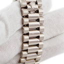 腕時計 ロレックス ROLEX デイデイト II 218239 自動巻き メンズ メーカーOH済 ランダム番 K18WG無垢 ブルーウェーブ アラビア