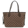 ルイヴィトン LOUIS VUITTON ネヴァーフルPM N41359 ダミエエベヌ ダミエキャンバス トートバッグ ゴールド金具 茶 ハンドバッグ