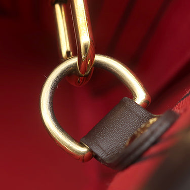 ルイヴィトン LOUIS VUITTON ネヴァーフルPM N41359 ダミエエベヌ ダミエキャンバス トートバッグ ゴールド金具 茶 ハンドバッグ