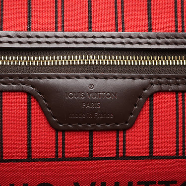 ルイヴィトン LOUIS VUITTON ネヴァーフルPM N41359 ダミエエベヌ ダミエキャンバス トートバッグ ゴールド金具 茶 ハンドバッグ