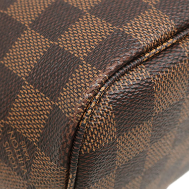 ルイヴィトン LOUIS VUITTON ネヴァーフルPM N41359 ダミエエベヌ ダミエキャンバス トートバッグ ゴールド金具 茶 ハンドバッグ