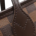 ルイヴィトン LOUIS VUITTON ネヴァーフルPM N41359 ダミエエベヌ ダミエキャンバス トートバッグ ゴールド金具 茶 ハンドバッグ