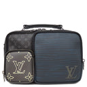 ルイヴィトン LOUIS VUITTON メッセンジャー マルチポケット M45457 ブラック モノグラムエクリプス レザー 2WAYバッグ シルバー金具