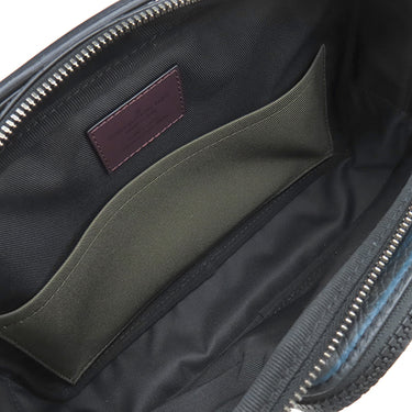 ルイヴィトン LOUIS VUITTON メッセンジャー マルチポケット M45457 ブラック モノグラムエクリプス レザー 2WAYバッグ シルバー金具