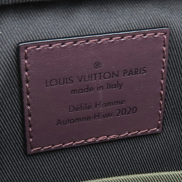 ルイヴィトン LOUIS VUITTON メッセンジャー マルチポケット M45457 ブラック モノグラムエクリプス レザー 2WAYバッグ シルバー金具