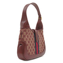 グッチ GUCCI ジャッキー 1961 636706 ボルドー GGキャンバス レザー 2WAYバッグ ゴールド金具 ワンショルダー