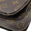 ルイヴィトン LOUIS VUITTON ポシェット メティス MM M44875 モノグラム モノグラムキャンバス 2WAYバッグ ゴールド金具 茶 ショルダー ハンドバッグ