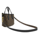 ルイヴィトン LOUIS VUITTON ネヴァーフル インサイドアウト BB M12099 ブラック×モノグラム モノグラムキャンバス グレインレザー 2WAYバッグ ゴールド金具 リバーシブル