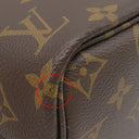 ルイヴィトン LOUIS VUITTON ネヴァーフル インサイドアウト BB M12099 ブラック×モノグラム モノグラムキャンバス グレインレザー 2WAYバッグ ゴールド金具 リバーシブル