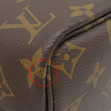 ルイヴィトン LOUIS VUITTON ネヴァーフル インサイドアウト BB M12099 ブラック×モノグラム モノグラムキャンバス グレインレザー 2WAYバッグ ゴールド金具 リバーシブル