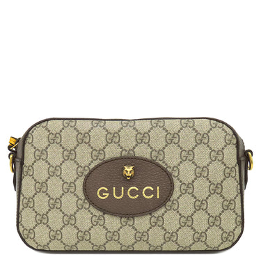 グッチ GUCCI ネオ ヴィンテージ 476466 GGスプリーム GGスプリームキャンバス レザー ショルダーバッグ マットゴールド金具 メッセンジャーバッグ