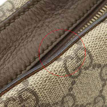 グッチ GUCCI ネオ ヴィンテージ 476466 GGスプリーム GGスプリームキャンバス レザー ショルダーバッグ マットゴールド金具 メッセンジャーバッグ