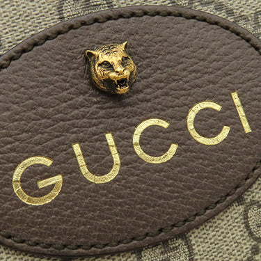 グッチ GUCCI ネオ ヴィンテージ 476466 GGスプリーム GGスプリームキャンバス レザー ショルダーバッグ マットゴールド金具 メッセンジャーバッグ