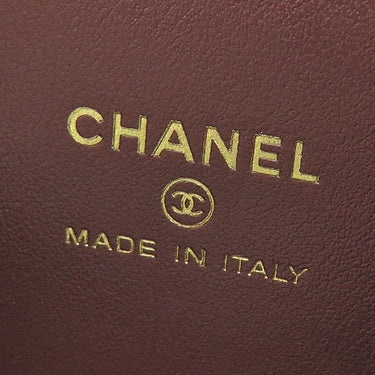 シャネル CHANEL マトラッセ ミニ バニティ AP2158 ブラック キャビアスキン ショルダーバッグ ゴールド金具 チェーンバッグ