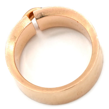 ショーメ CHAUMET リアン シンプル SM ダイヤリング 080541 ピンクゴールド K18PG リング 指輪 Liens 750 PG 18K 18金 エヴィダンスリング 11.5号