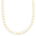 タサキ TASAKI パール 5.9-7.6mm パールホワイト×シルバー シルバー パール ネックレス TASAKI silver 真珠 ラウンドシェイプ