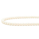 タサキ TASAKI パール 5.9-7.6mm パールホワイト×シルバー シルバー パール ネックレス TASAKI silver 真珠 ラウンドシェイプ