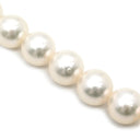 タサキ TASAKI パール 5.9-7.6mm パールホワイト×シルバー シルバー パール ネックレス TASAKI silver 真珠 ラウンドシェイプ