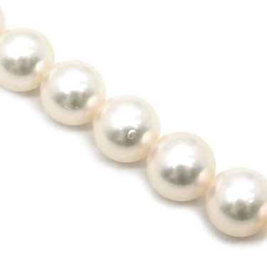 タサキ TASAKI パール 5.9-7.6mm パールホワイト×シルバー シルバー パール ネックレス TASAKI silver 真珠 ラウンドシェイプ