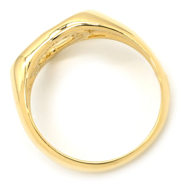 ティファニー Tiffany & Co オープンハート イエローゴールド K18YG リング 指輪 T＆Co. 750 18K 18金 YG エルサ ペレッティ 9号