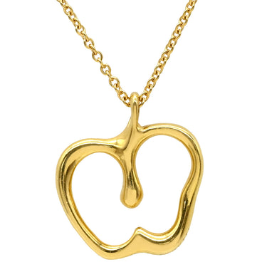 ティファニー Tiffany & Co アップル イエローゴールド K18YG ネックレス T＆Co. エルサペレッティ リンゴ Au750 YG