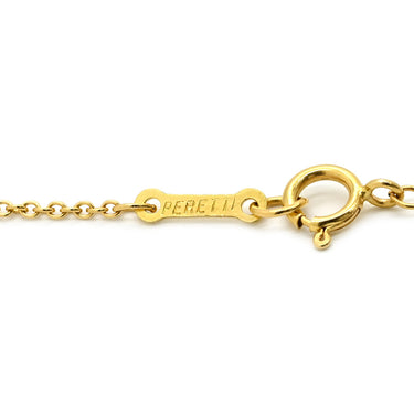 ティファニー Tiffany & Co アップル イエローゴールド K18YG ネックレス T＆Co. エルサペレッティ リンゴ Au750 YG