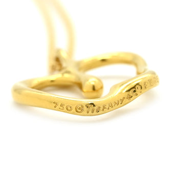 ティファニー Tiffany & Co アップル イエローゴールド K18YG ネックレス T＆Co. エルサペレッティ リンゴ Au750 YG