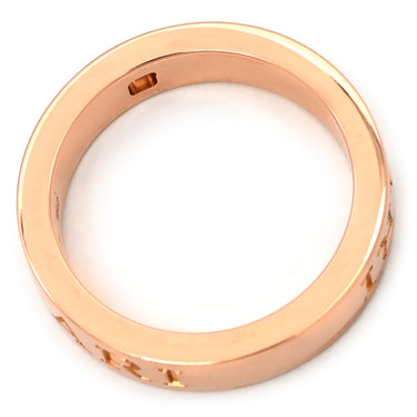 ブルガリ BVLGARI ブルガリブルガリ ダブルロゴ ピンクゴールド K18PG ダイヤモンド リング 指輪 18K 750AU 1Pダイヤモンド 10.5号