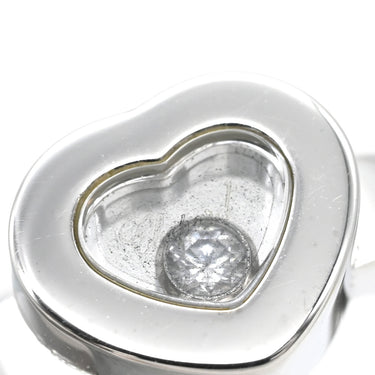 ショパール CHOPARD ハッピーダイヤ ハート 82/4354-20 ホワイトゴールド K18WG ダイヤモンド リング 指輪 750 18K ムービングダイヤ 1P 6.5号