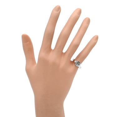 ショパール CHOPARD ハッピーダイヤ ハート 82/4354-20 ホワイトゴールド K18WG ダイヤモンド リング 指輪 750 18K ムービングダイヤ 1P 6.5号