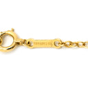 ティファニー Tiffany & Co リーフ フィン イエローゴールド K18YG ネックレス T＆Co. Au750 18K エルサペレッティ 葉 ヒレ ホエールテール ロング