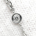 カルティエ Cartier ラブ サークル 2Pダイヤ B7219400 ホワイトゴールド K18WG ダイヤモンド ネックレス 18金 750WG Wチェーン