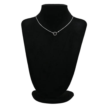 カルティエ Cartier ラブ サークル 2Pダイヤ B7219400 ホワイトゴールド K18WG ダイヤモンド ネックレス 18金 750WG Wチェーン