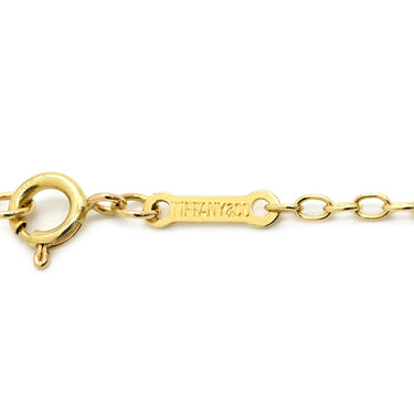 ティファニー Tiffany & Co オープンハート 35mm イエローゴールド K18YG ネックレス T＆Co. 18K 18金 750 YG エルサペレッティ ロング ラージ