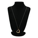 ティファニー Tiffany & Co オープンハート 35mm イエローゴールド K18YG ネックレス T＆Co. 18K 18金 750 YG エルサペレッティ ロング ラージ