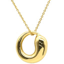 ティファニー Tiffany & Co エターナル サークル イエローゴールド K18YG ネックレス T&Co. Au750 18K 18金 YG エルサ・ペレッティ