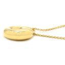 ティファニー Tiffany & Co エターナル サークル イエローゴールド K18YG ネックレス T&Co. Au750 18K 18金 YG エルサ・ペレッティ