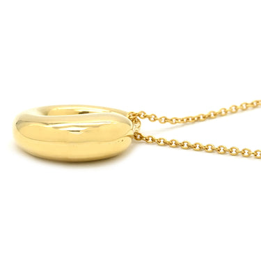 ティファニー Tiffany & Co エターナル サークル イエローゴールド K18YG ネックレス T&Co. Au750 18K 18金 YG エルサ・ペレッティ
