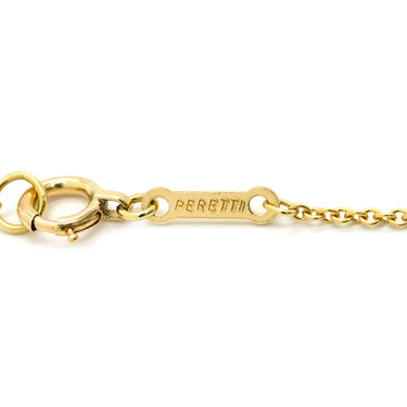 ティファニー Tiffany & Co エターナル サークル イエローゴールド K18YG ネックレス T&Co. Au750 18K 18金 YG エルサ・ペレッティ