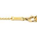 ティファニー Tiffany & Co エターナル サークル イエローゴールド K18YG ネックレス T&Co. Au750 18K 18金 YG エルサ・ペレッティ