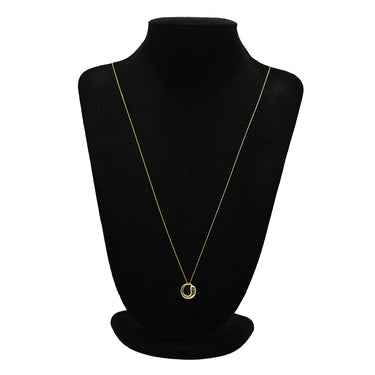 ティファニー Tiffany & Co エターナル サークル イエローゴールド K18YG ネックレス T&Co. Au750 18K 18金 YG エルサ・ペレッティ