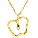ティファニー Tiffany & Co アップル イエローゴールド K18YG ネックレス T＆Co. エルサペレッティ リンゴ Au750 YG