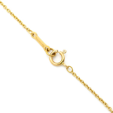 ティファニー Tiffany & Co アップル イエローゴールド K18YG ネックレス T＆Co. エルサペレッティ リンゴ Au750 YG